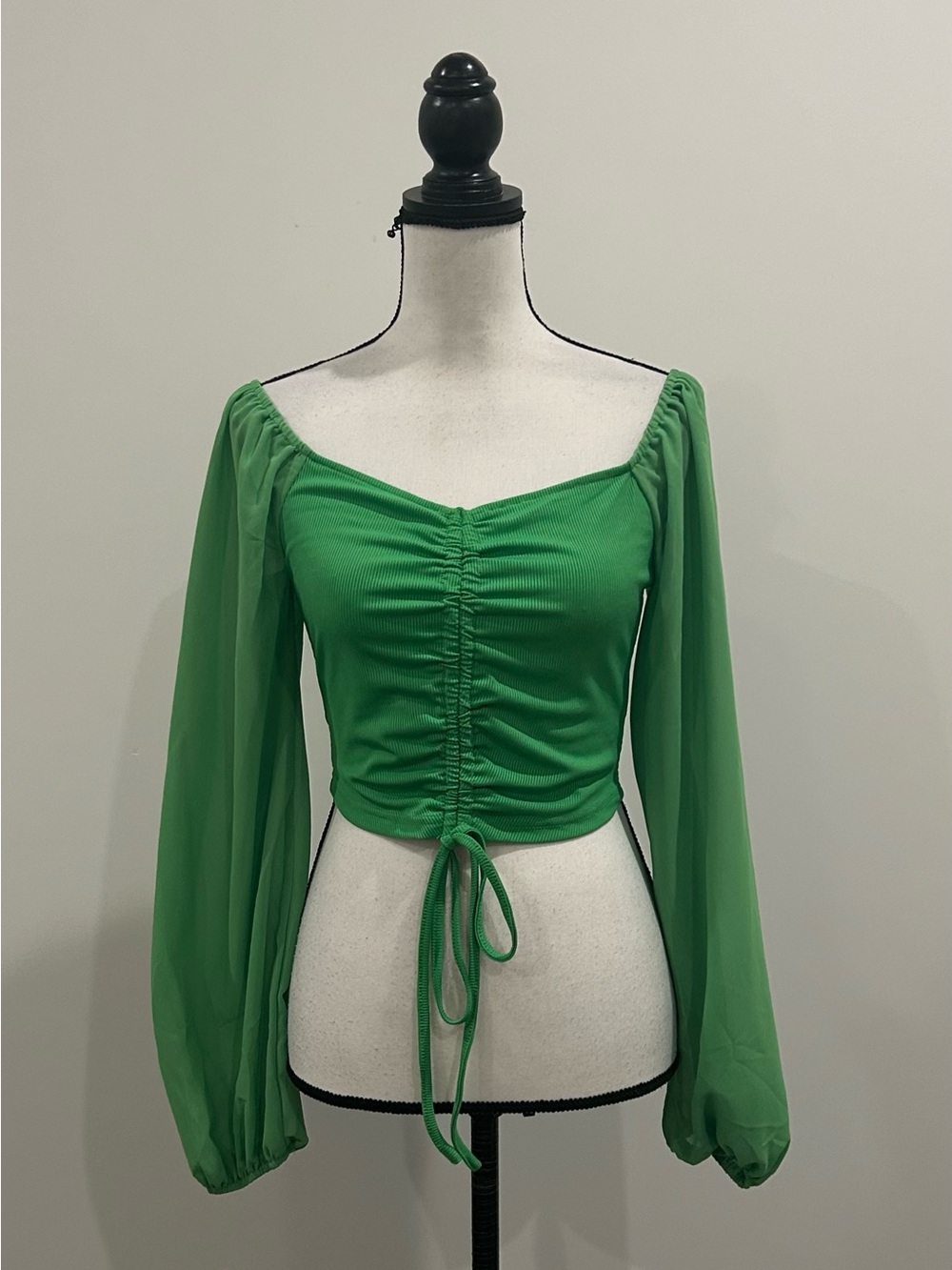 Shein Ruched Crop Top